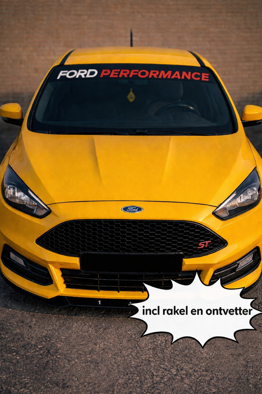 Ford performance Raamsticker (alleen de tekst)