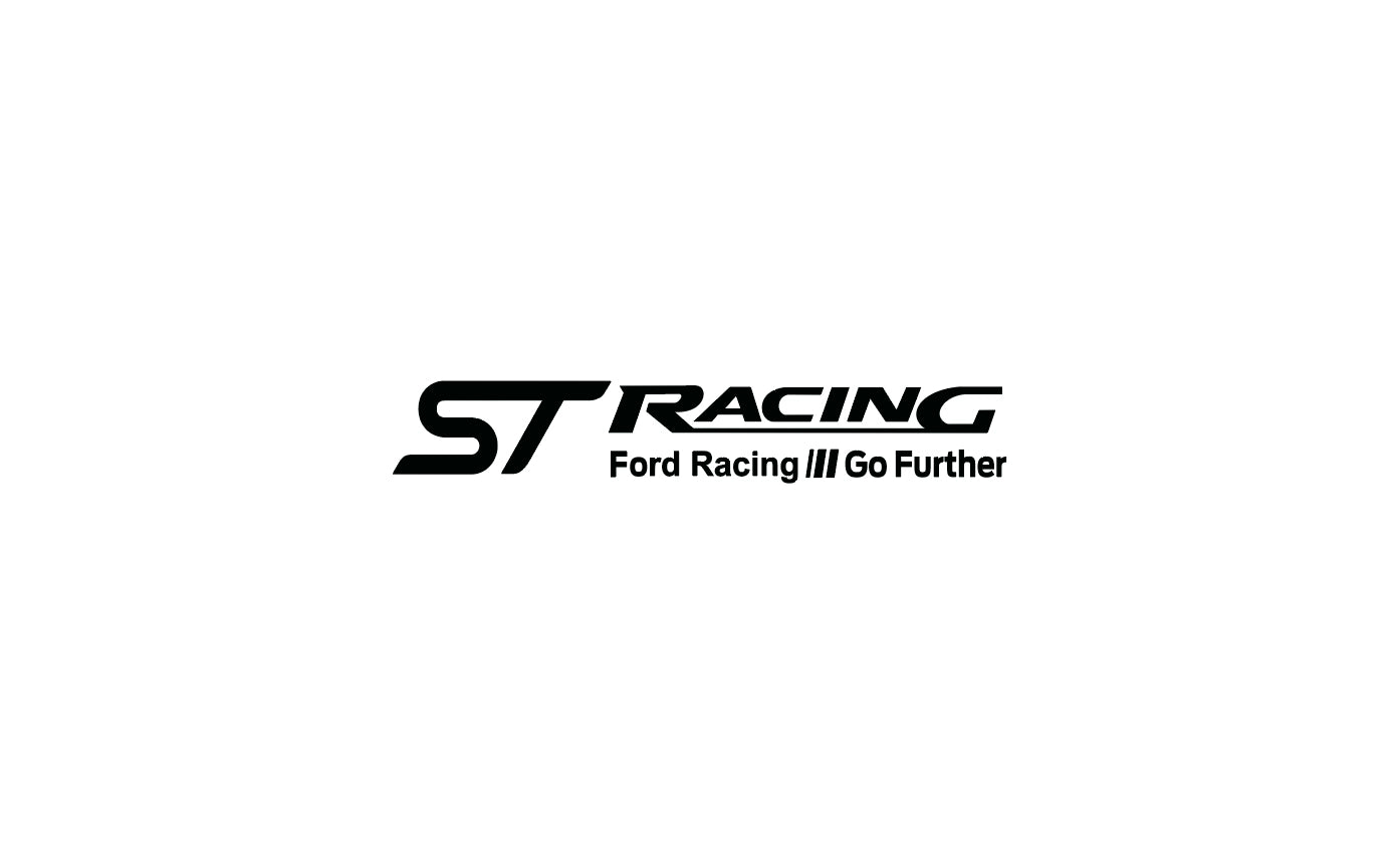 st racing go further sticker