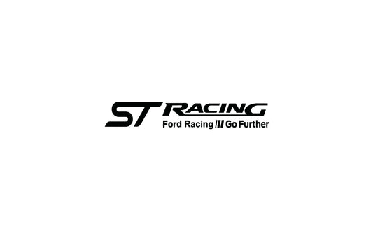st racing go further sticker