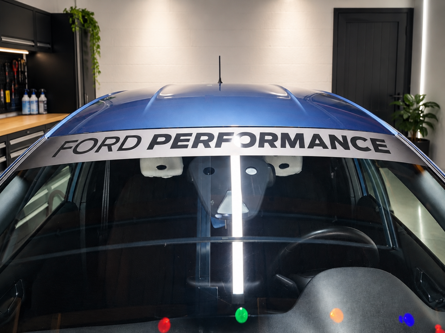 Raamband Ford performance met raambanner