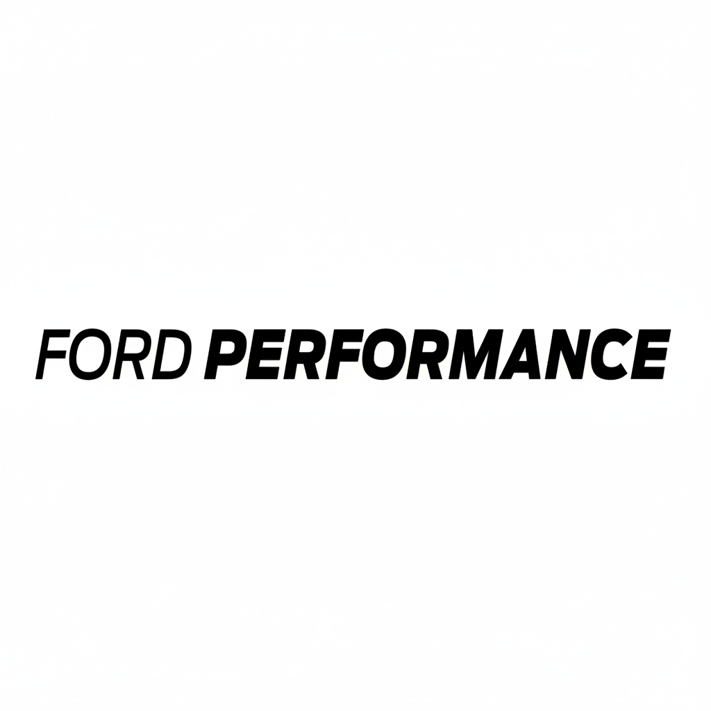 FORD PERFORMANCE raamsticker Formaat: 30x2,5 cm.